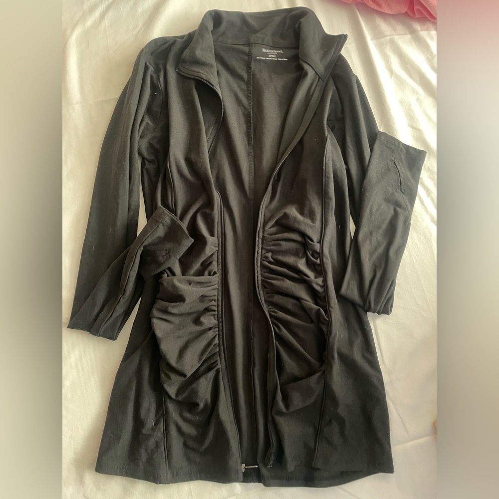 Zip Front Light Jacket Maternity